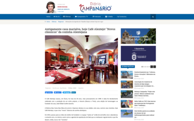 Antigamente casa marialva, hoje Café Alentejo! “Novos clássicos” da cozinha Alentejana